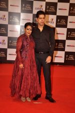 Murli Sharma, Ashwini Kalsekar at Indian Telly Awards in Filmcity, Mumbai on 9th Sept 2014